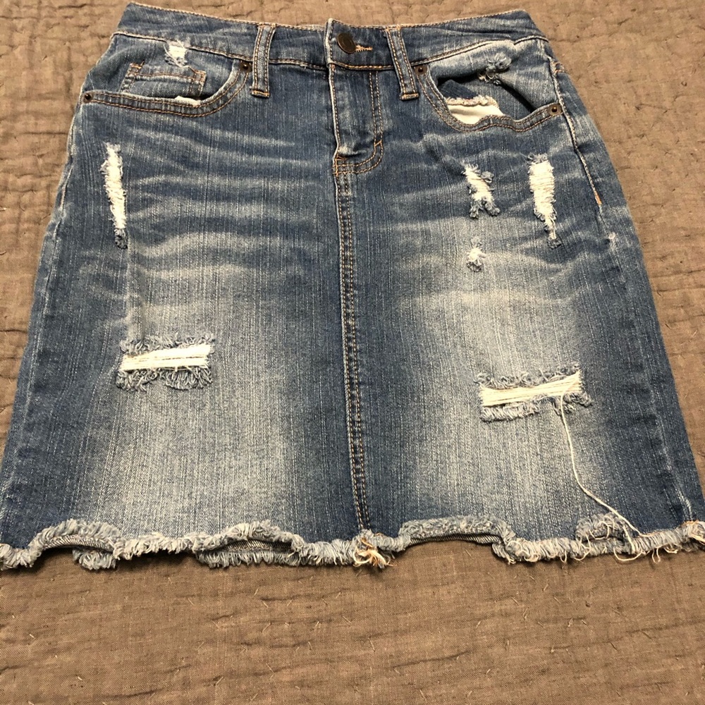 Denim skirt